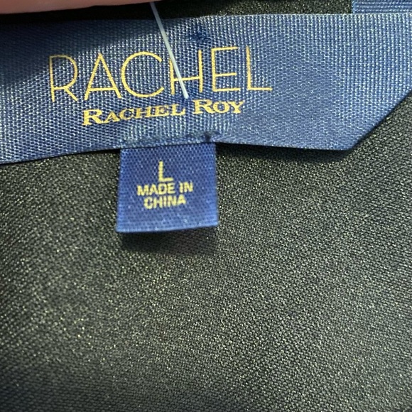 Rachel Roy sequin raw edge V neck shell tank - Picture 8 of 8